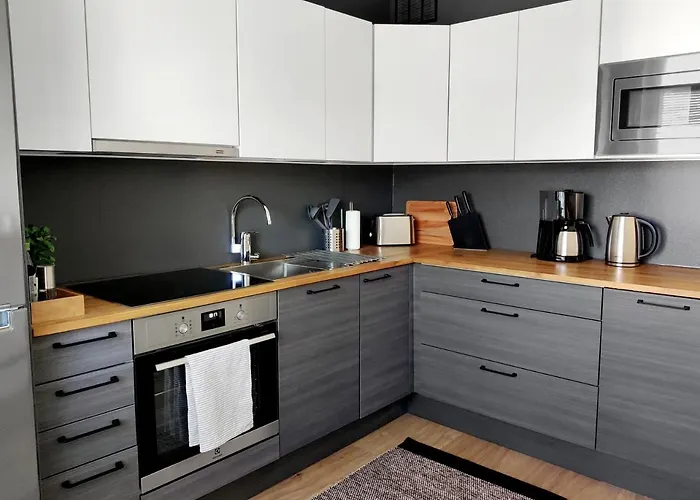 Trendy Apartment In The Heart Of Green Lahti, Free Parking